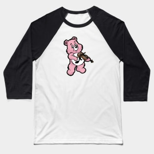 Fiddle Bear Baseball T-Shirt